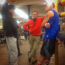 Creed: Sylvester Stallone sul set del film dà consigli su come girare una scena