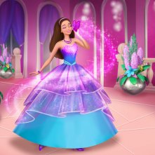 Una scena tratta dal film animato 'Barbie Super Principessa'