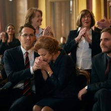 Woman in Gold: Ryan Reynolds, Helen Mirren e Daniel Brühl in una scena