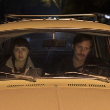 The Diary of a Teenager Girl: Bel Powley con Alexander Skarsgård in una scena del film