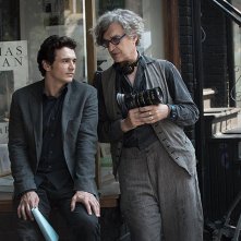 Wim Wenders - Ritorno alla vita: Wim Wenders insieme a James Franco sul set del film
