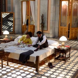 Eisenstein in Guanajuato: Elmer Bäck e Stelio Savante in una scena del film