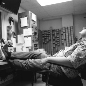 Life Itself: il giornalista e critico cinematografico Roger Ebert in una scena del documentario a lui dedicato