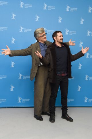 Wim Wenders - Ritorno alla vita: Wim Wenders e James Franco scherzano con i fotografi