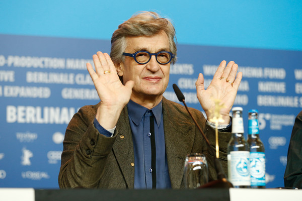 Wim Wenders - Ritorno alla vita: il regista Wim Wenders affronta i fotografi durante la conferenza stampa del suo film