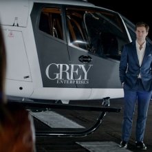 Cinquanta sfumature di grigio: Jamie Dornan in un'immagine del film