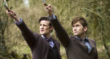 Doctor Who: una scena dello speciale Il giorno del Dottore