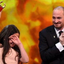 Berlino 2015: il Presidente Darren Aronofsky con la nipote di Jafar Panahi