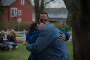 Foxcatcher - foto esclusiva Mark Ruffalo e Channing Tatum in una scena