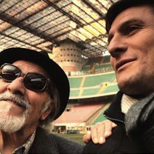 Javier Zanetti: Capitano da Buenos Aires, Albino Guaron con Javier Zanetti in una scena del documentario