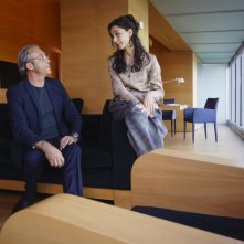Le leggi del desiderio: Nicole Grimaudo insieme a Luca Ward in una scena del film
