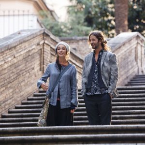 Le leggi del desiderio: Silvio Muccino con Nicole Grimaudo in un momento del film