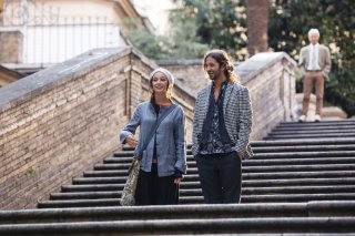 Le leggi del desiderio: Silvio Muccino con Nicole Grimaudo in un momento del film