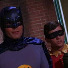 Una scena della serie tv Batman