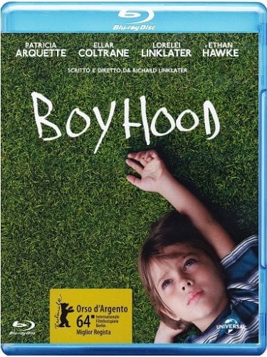 La cover del blu-ray di Boyhood