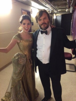 Oscar 2015: Anna Kendrick e Jack Black dopo il numero di apertura della serata