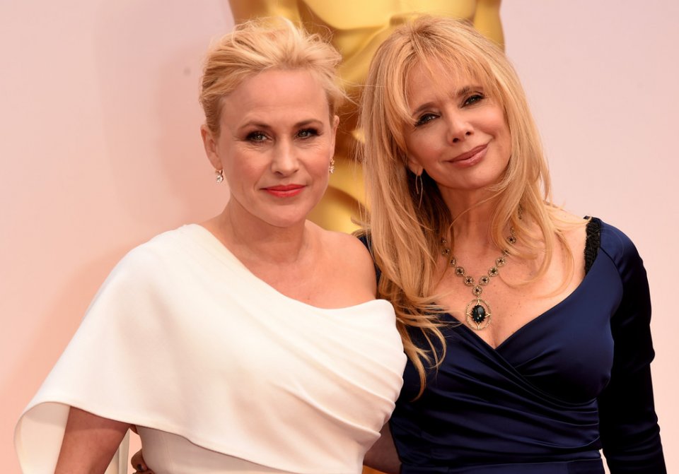 Oscar 2015 - Patricia e Rosanna Arquette sul red carpet