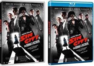 Le cover homevideo di Sin City - Una donna per cui uccidere
