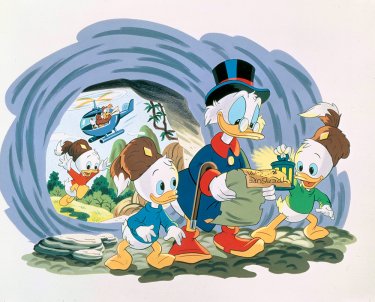 DuckTales: un'immagine della serie animata Avventure di paperi
