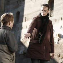 The Search: Bérénice Bejo con Abdul Khalim Mamutsiev in una scena