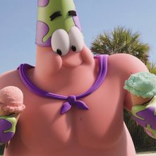 SpongeBob - Fuori dall'acqua: Patrick il golosone in una scena del film