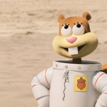 SpongeBob - Fuori dall'acqua: Sandy in una scena del film d'animazione