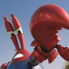 SpongeBob - Fuori dall'acqua: Mr. Krabs in una scena del film d'animazione