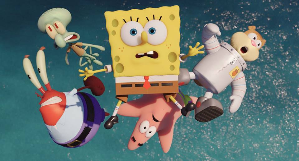 SpongeBob - Fuori dall'acqua: una scena subacquea del colorato film d'animazione