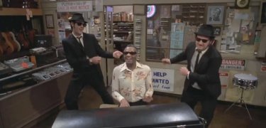 The Blues Brothers: una scena con Dan Aycroyd e John Belushi