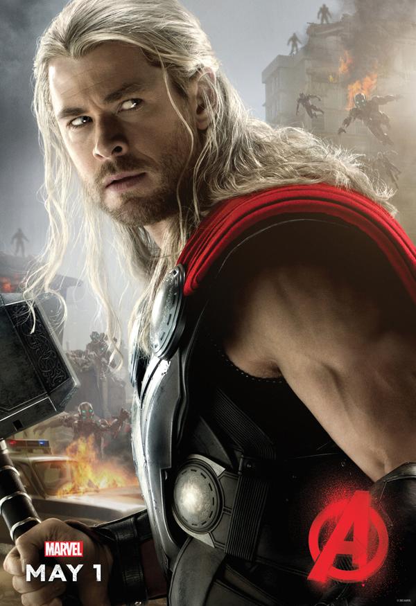 Avengers: Age of Ultron - il character poster di Thor