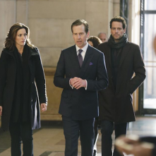 Forever: i protagonisti Alana De La Garza e Ioan Gruffudd in una scena dell'episodio Hitler in the Half-Shell