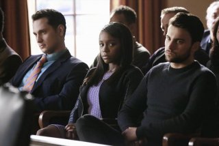 How To Get Away With Murder: Matt McGorry, Aja Naomi King e Jack Falahee in Mama's Here Now