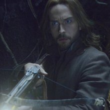 Sleepy Hollow: l'attore Tom Mison in una scena della puntata What Lies Beneath