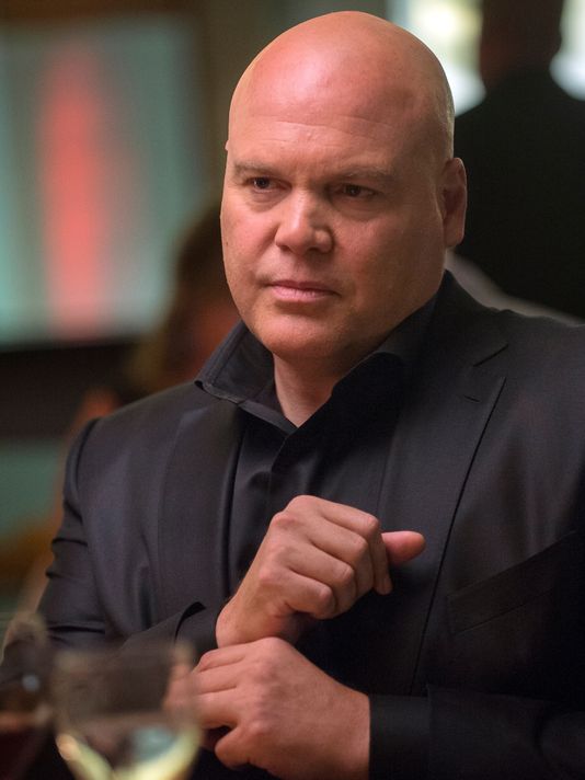 Daredevil: Vincent D'Onofrio interpreta Kingpin in una scena della serie