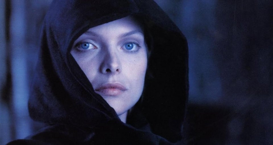 Ladyhawke: un primo piano di Michelle Pfeiffer