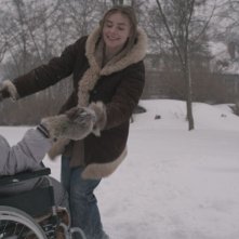 Io sono Mateusz: Katarzyna Zawadzka con Dawid Ogrodnik in una scena del film