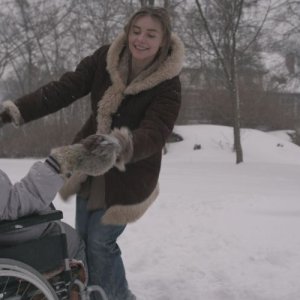 Io sono Mateusz: Katarzyna Zawadzka con Dawid Ogrodnik in una scena del film