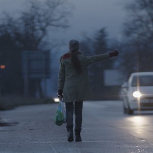 Cloro: Sara Serraiocco (di spalle) insieme ad Anatol Sassi in un momento del film