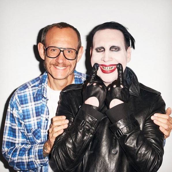 Marilyn Manson e il fotografo Terry Richardson