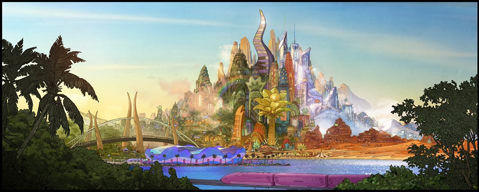 Zootopia: un'immagine della magica città di Zootopia in cui è ambientato il film