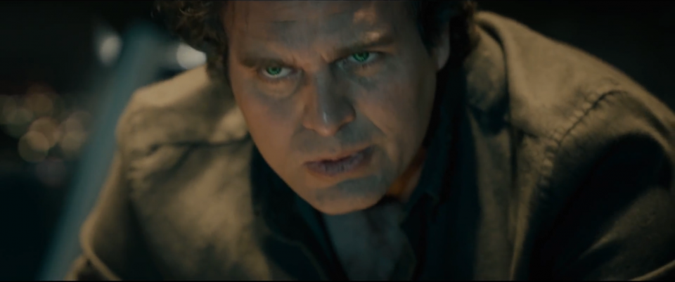 Avengers: Age of Ultron- Mark Ruffalo in una immagine tratta dal trailer del film