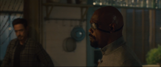 Avengers: Age of Ultron - Samuel L. Jackson in una scena del trailer