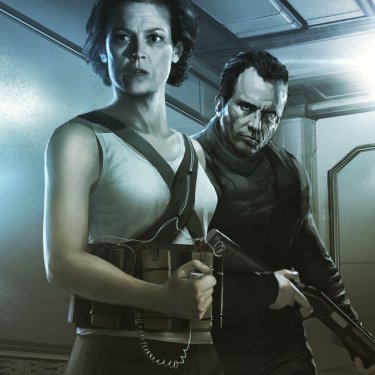Ripley in uno dei concept art realizzati da Blomkamp per il suo progetto dedicato ad Alien