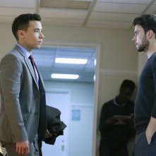 How to Get Away With Murder: Conrad Ricamora e Jack Falahee in una sequenza della puntata The Night Lila Died
