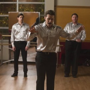 Glee: Lea Michele, Chord Overstreet, Matthew Morrison, Dot-Marie Jones e Jane Lynch in Child Star