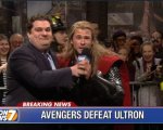 Gli Avengers sconfiggono Ultron al Saturday Night Live