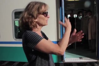Backstage 'Incontro in stazione' - Latin Lover