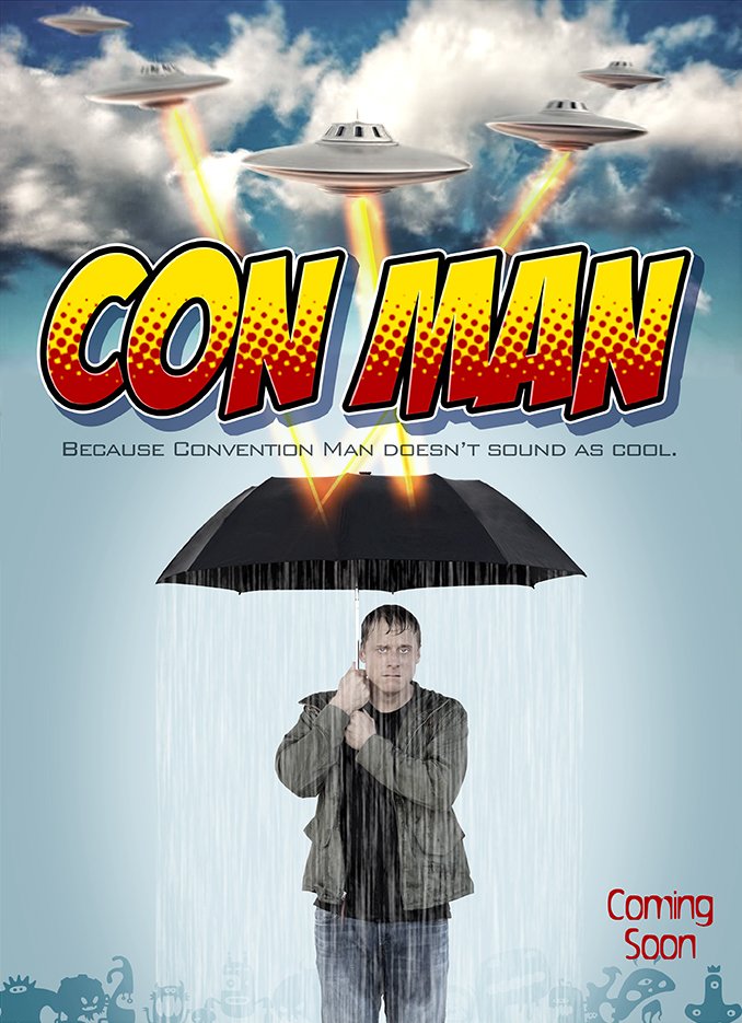 Con Man: il poster della serie ideata da Alan Tudyk e Nathan Fillion