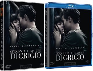 Le cover home video di Cinquanta sfumature di grigio
