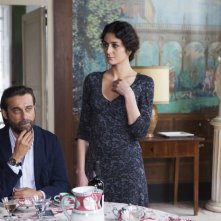 Latin Lover: Jordi Mollà con Cecilia Zingaro in una scena del film